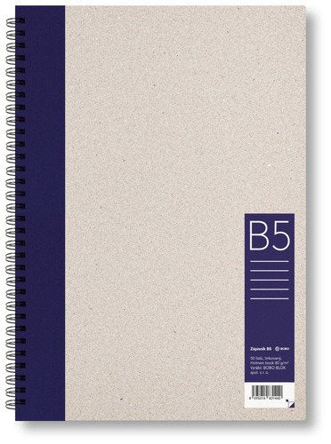 Zápisník B5 linka tmavě modrý 50 listů