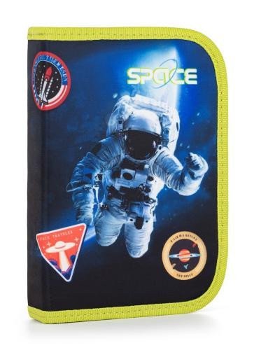 Penál 1 patrový 2 chlopně prázdný - Space
