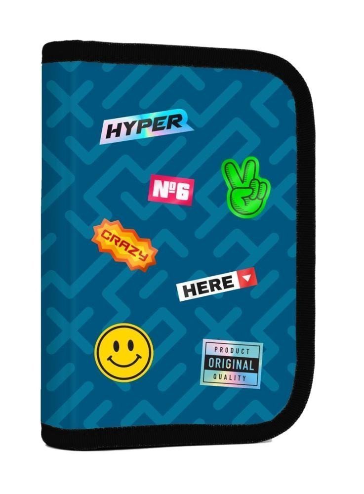 Penál 1 patrový 2 chlopně prázdný - OXY GO Stickers