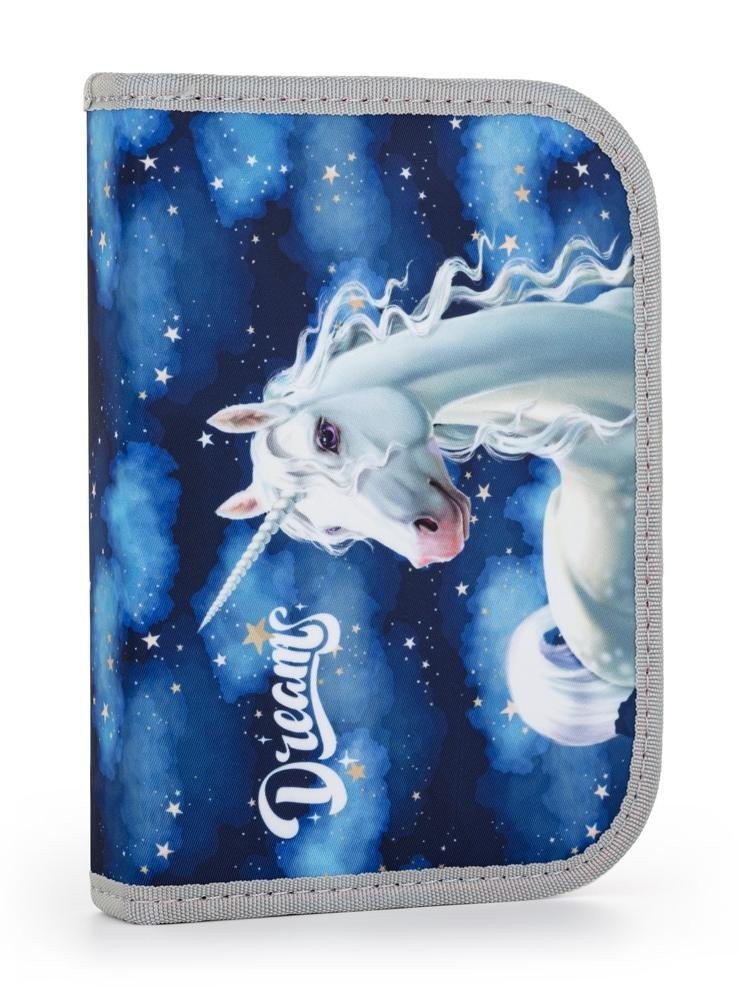 Penál 1 patrový 2 chlopně prázdný - Unicorn 1