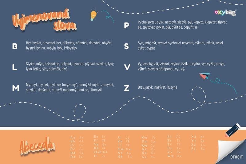 Podložka na stůl 60 x 40 cm - I stupeň-oboustranná