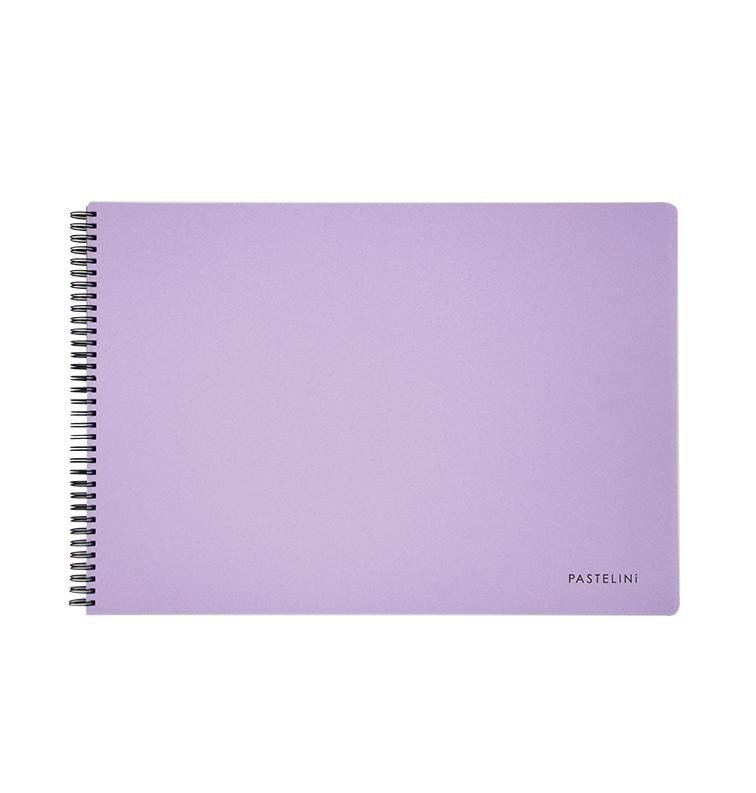 Skicák A4 40 listů 190g - Pastelini fialová