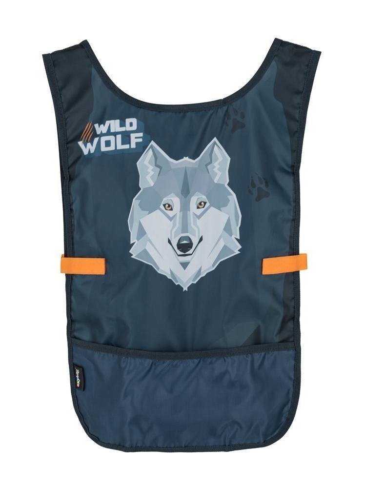 Zástěra pončo - Vlk