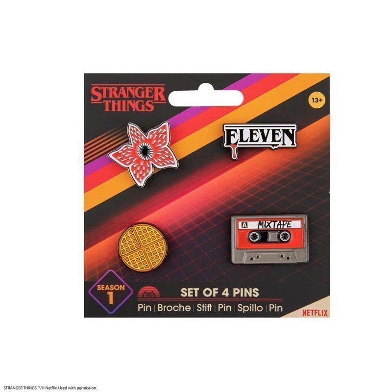 Stranger Things Odznak 4 ks 1 série