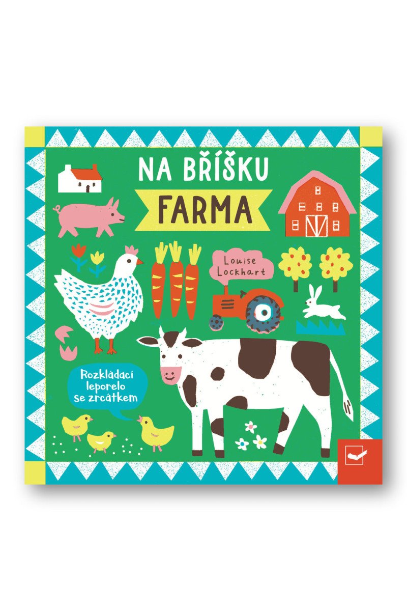 Na bříšku Farma - Rozkládací leporelo se zrcátkem