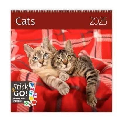 Kalendář nástěnný 2025 - Cats