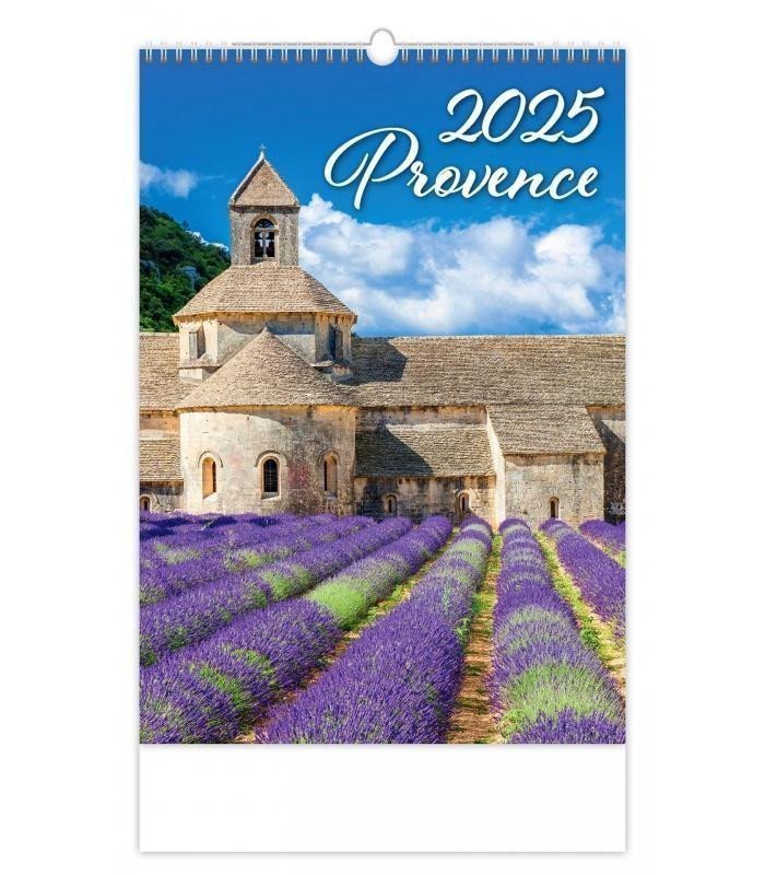 Kalendář nástěnný 2025 - Provence