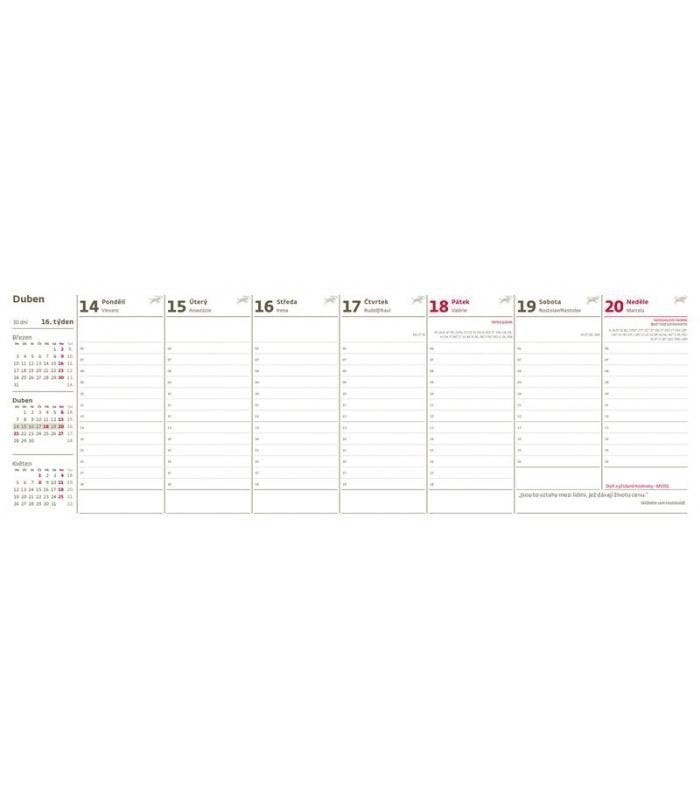 Kalendář stolní 2025 - Praktický kalendář OFFICE