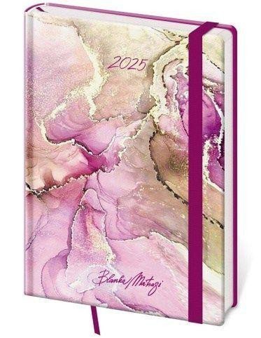 Diář 2025 Vario týdenní B6 Matragi Harmony s gumičkou