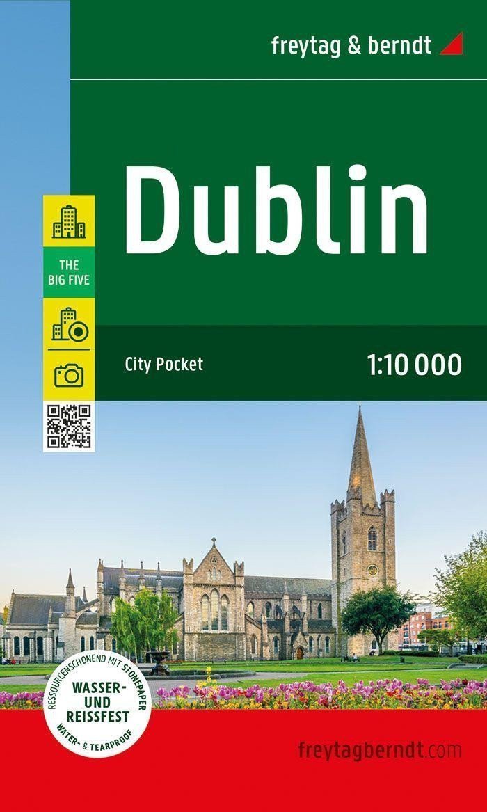 Dublin 110 000  mapa města
