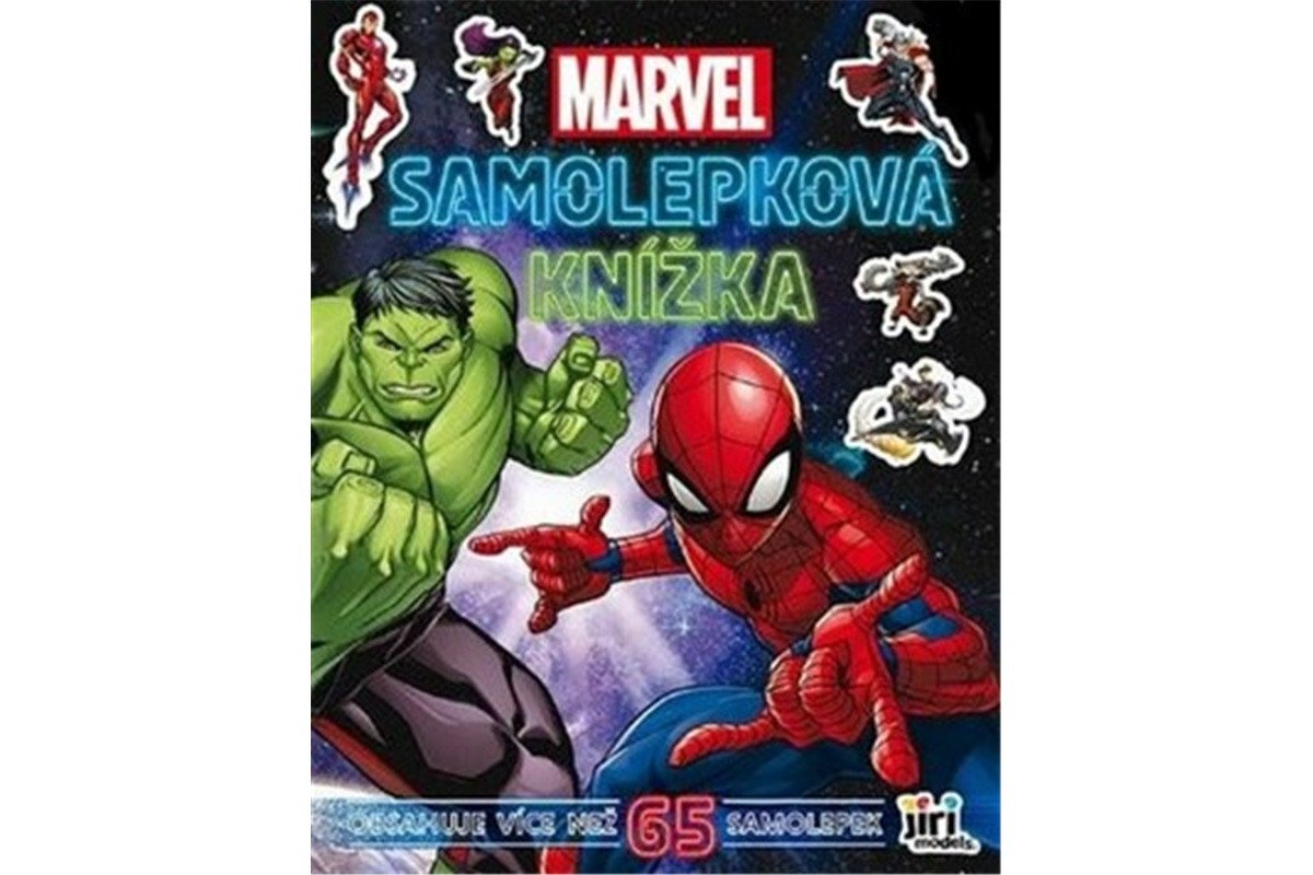 Samolepková knížka Marvel