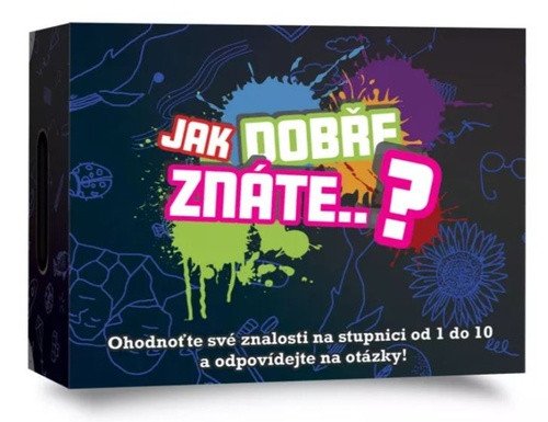 Jak dobře znáte - párty hra