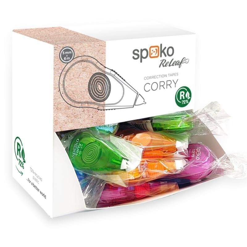 Spoko ReLeaf Corry mini opravný strojek 5 mm x 6 m mix barev