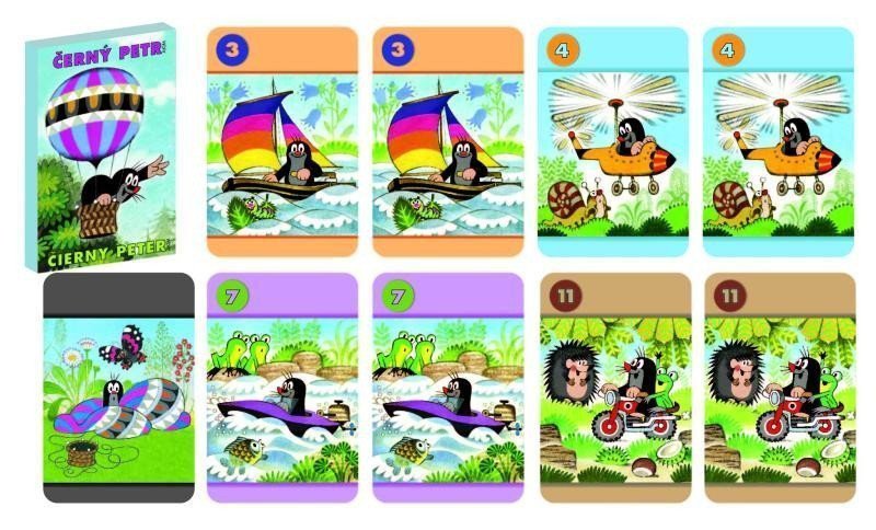 Černý Petr - Krtek doprava