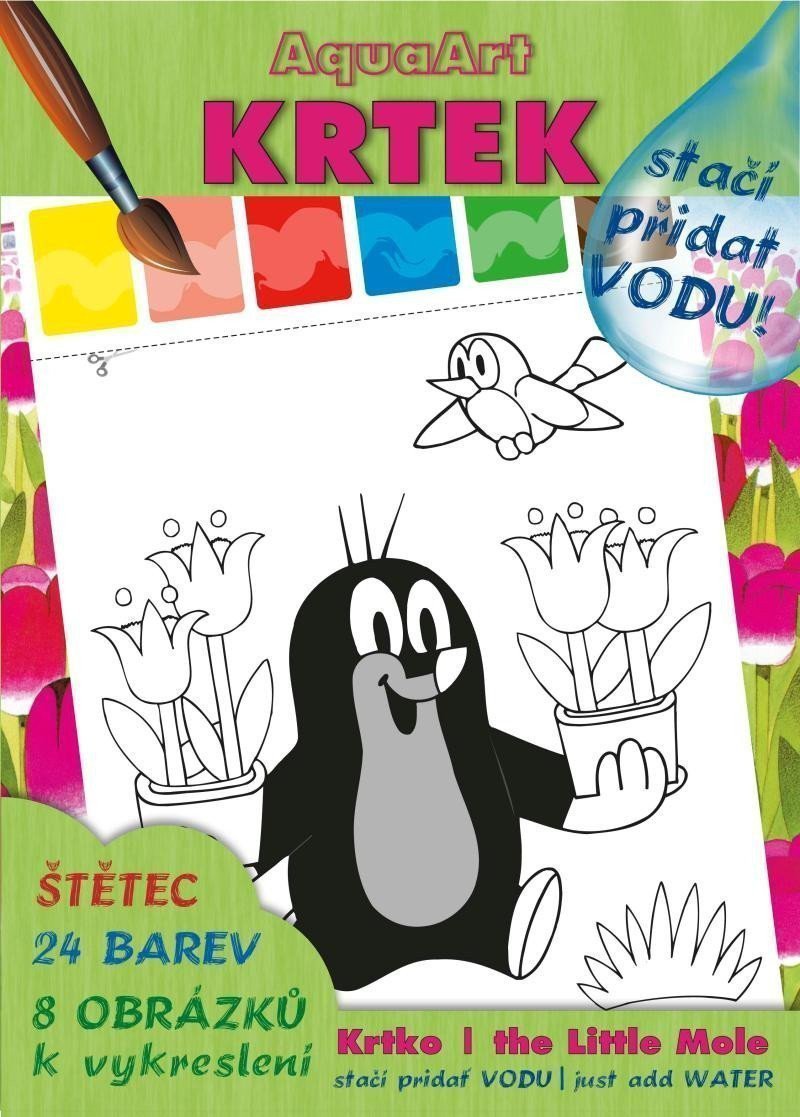 Krtek 2 - AQUAART A4 Stačí přidat vodu