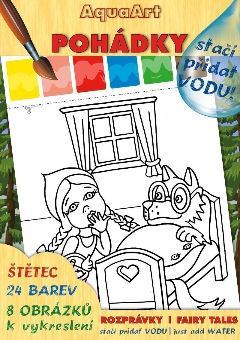 Pohádky - AQUAART A4 Stačí přidat vodu