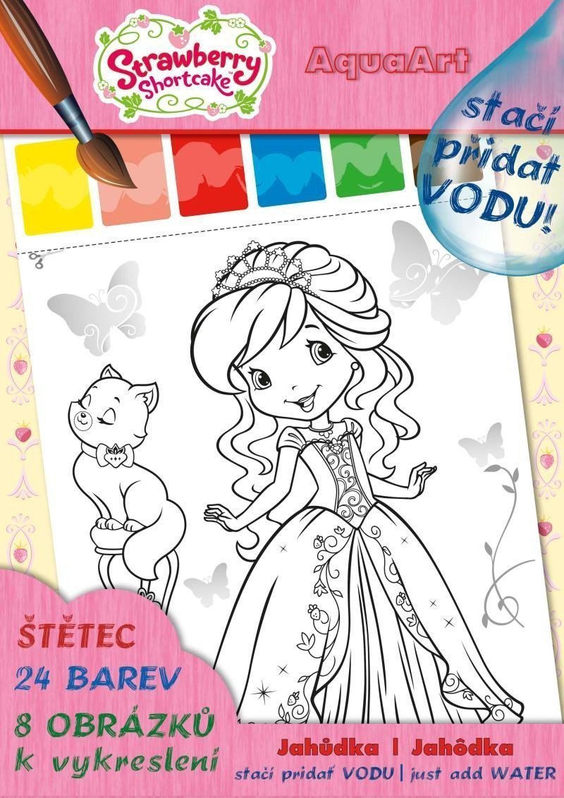 Strawberry 2 - AQUAART A4 Stačí přidat vodu