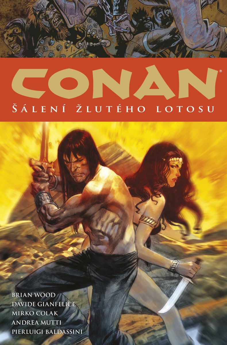 Conan 15 Šálení žlutého lotosu – Howard Robert E