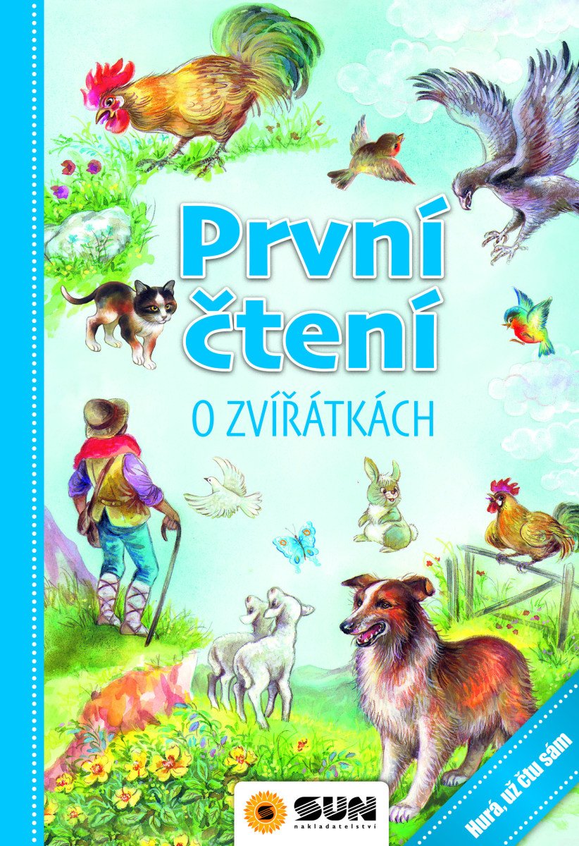 První čtení o zvířátkách - Hurá už čtu s