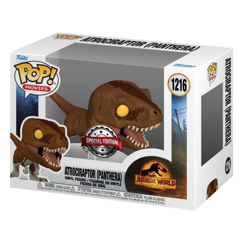Funko POP Movies Jurassic World Dominion - Atrociraptor Panthera