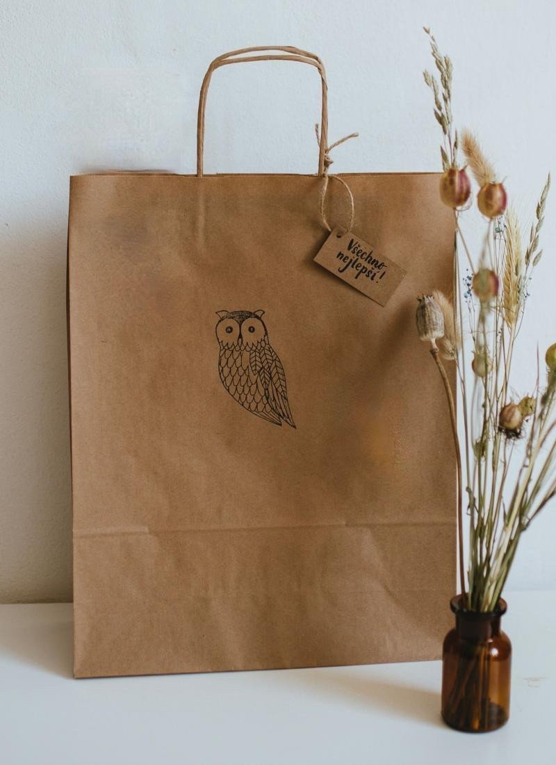 Be Nice Dárková taška - Sovička velká