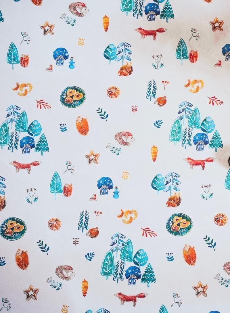 Be Nice EKO Balicí papír vánoční - Rodinný 3 ks velký