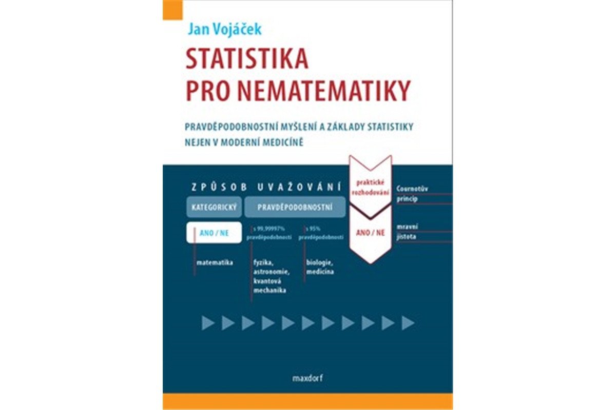 Statistika pro nematematiky - Pravděpodobnostní myšlení a základy statistiky nejen v moderní medicíně – Vojáček Jan