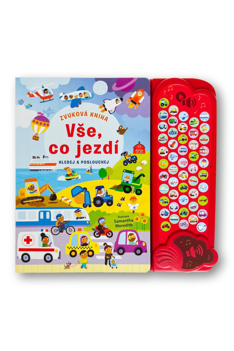 Zvuková kniha Vše co jezdí - Hledej a poslouchej