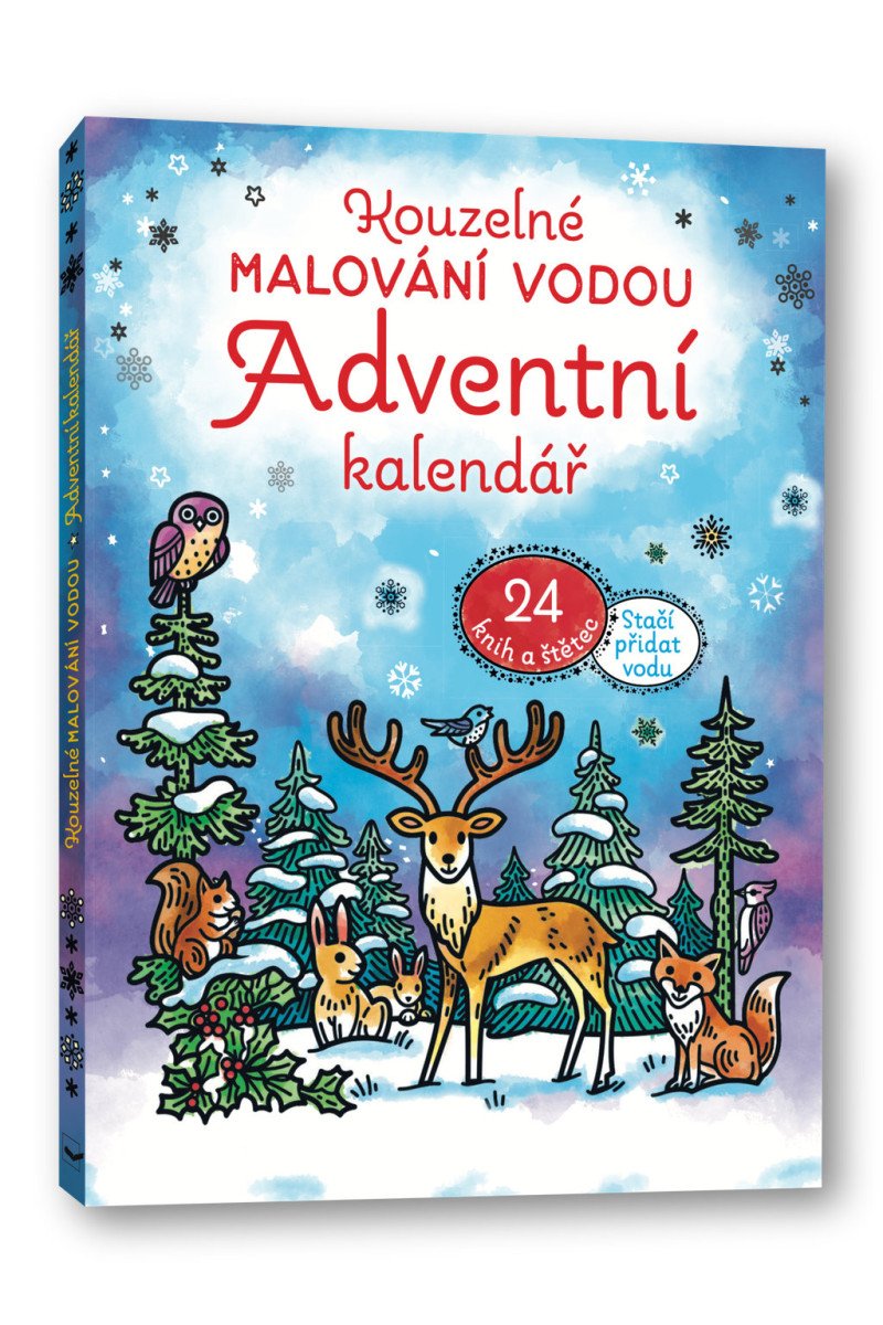 Kouzelné malování vodou Adventní kalendář – Wheatley Abigail