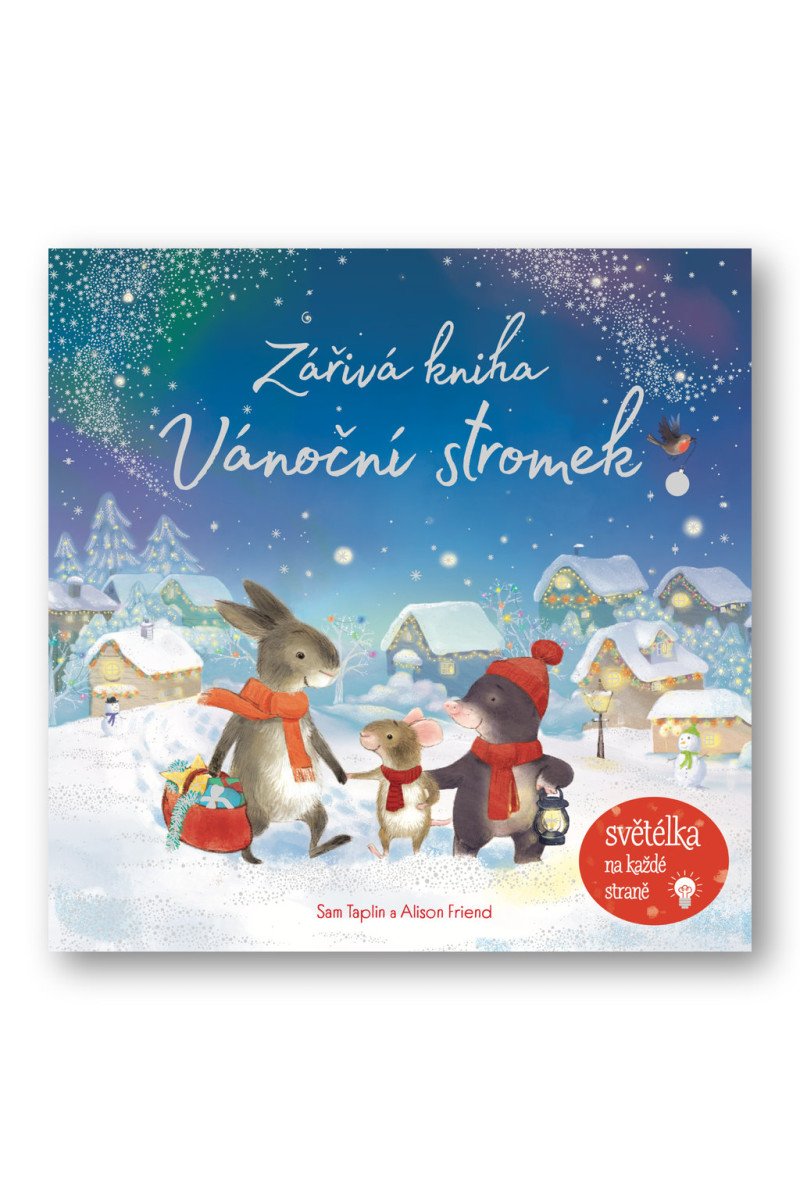 Zářivá kniha Vánoční stromek – Taplin Sam