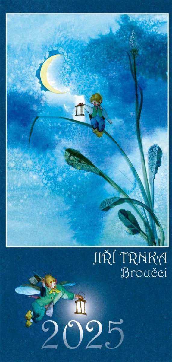 Kalendář 2025 Broučci  nástěnný