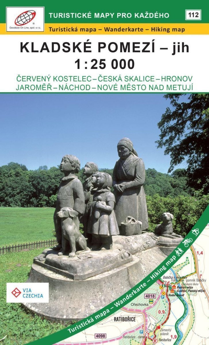 Kladské pomezí - jih 1  25 000  112 Turistické mapy pro každého