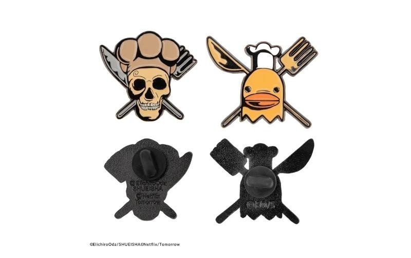 One Piece Set odznaků 2 ks - Sanji  Jeff