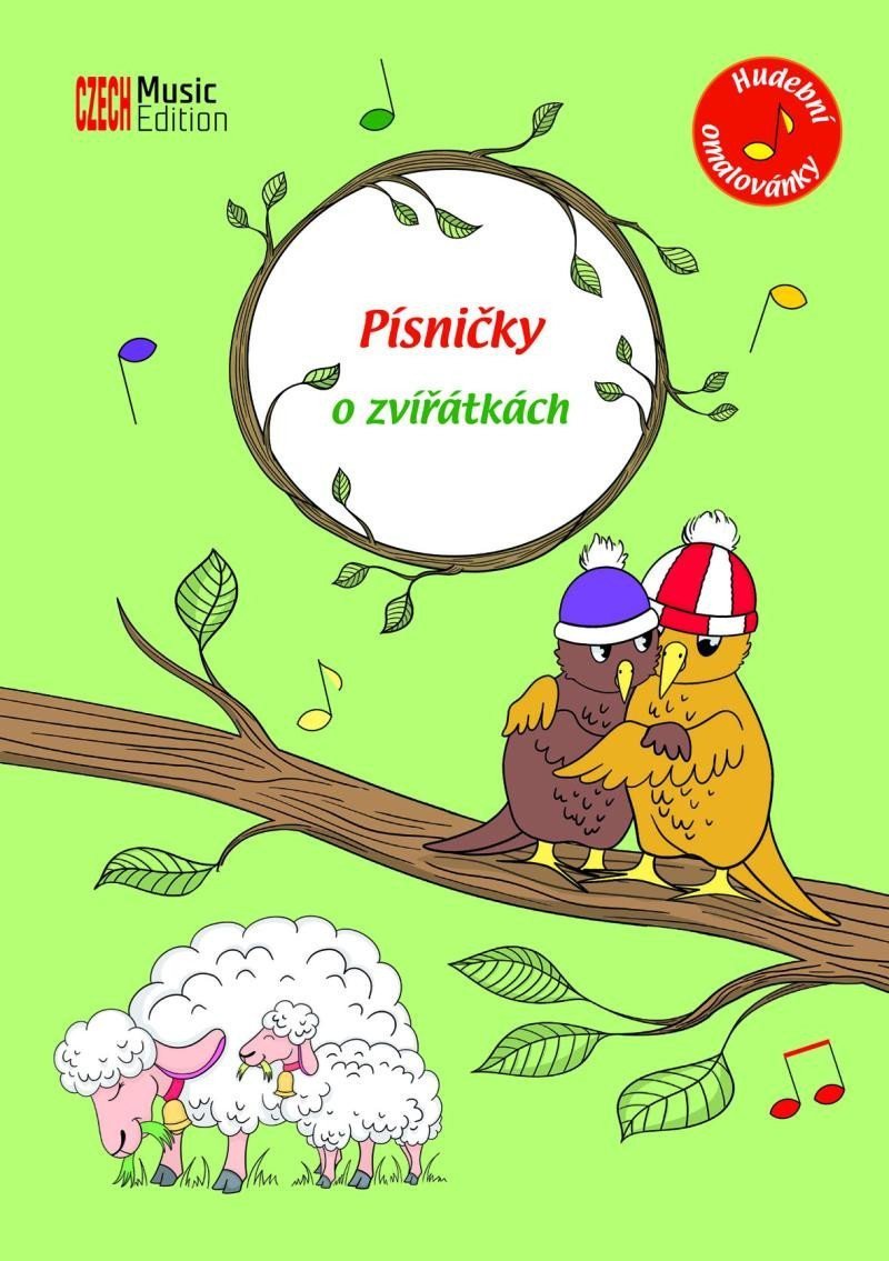 Hudební omalovánky – Písničky o zvířátkách – Šašinková Eva