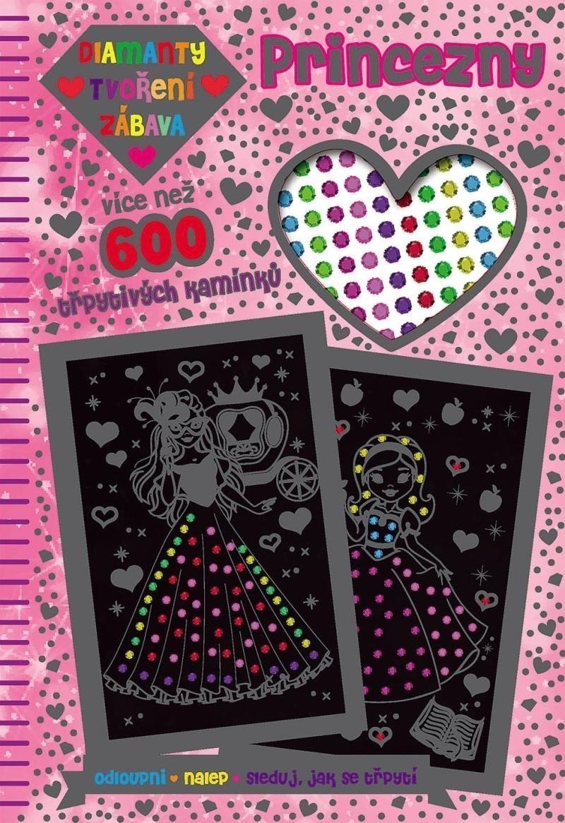 Princezny - Diamanty tvoření zábava