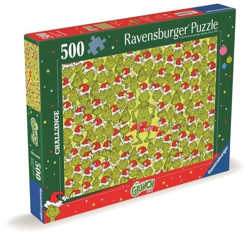 Puzzle Challenge Grinch 500 dílků