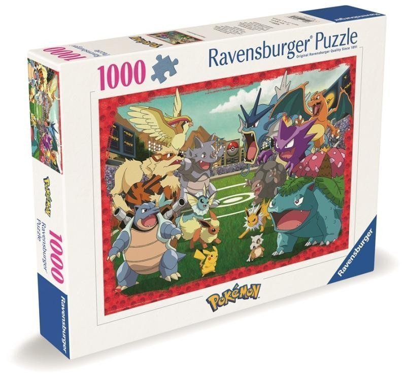 Puzzle Pokémon Poměr síly 1000 dílků