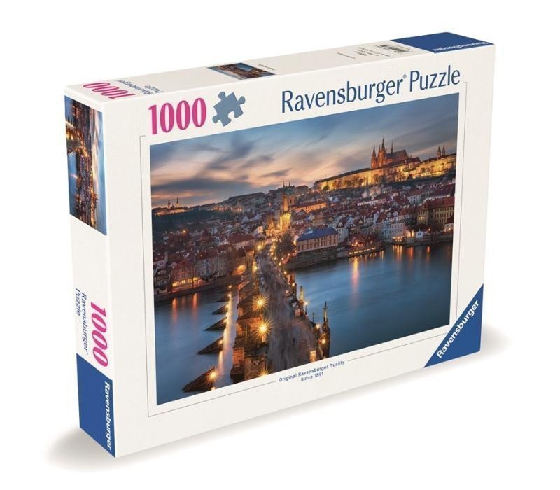 Puzzle Česká kolekce Praha v noci 1000 dílků