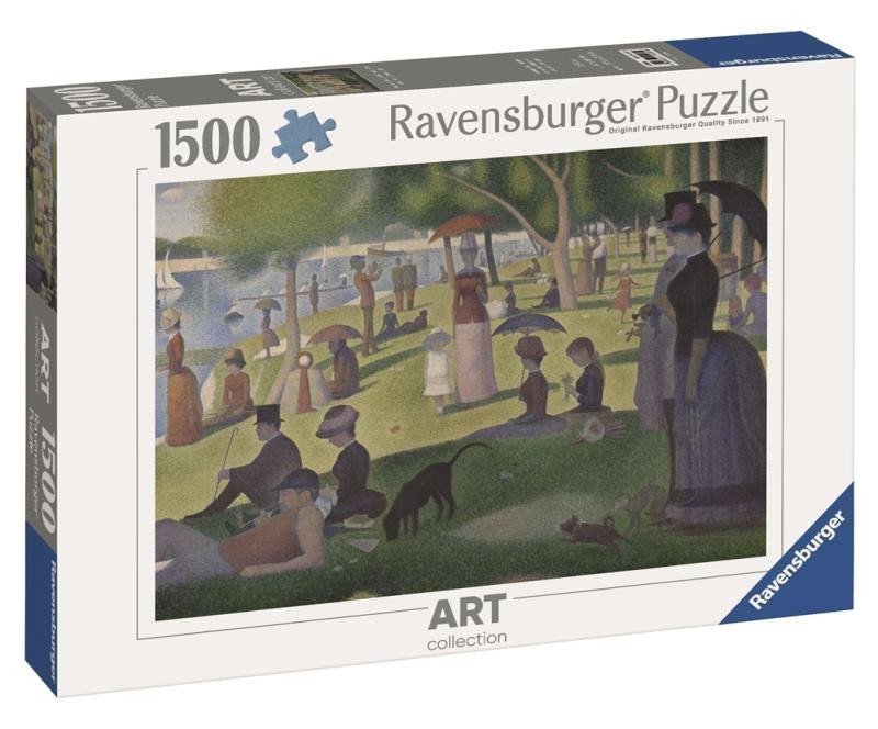 Georges Seurat Nedělní odpoledne na ostrově Grande Jatte 1500 dílků