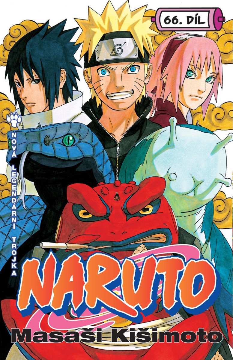 Naruto 66 - Nová legendární trojka – Kišimoto Masaši