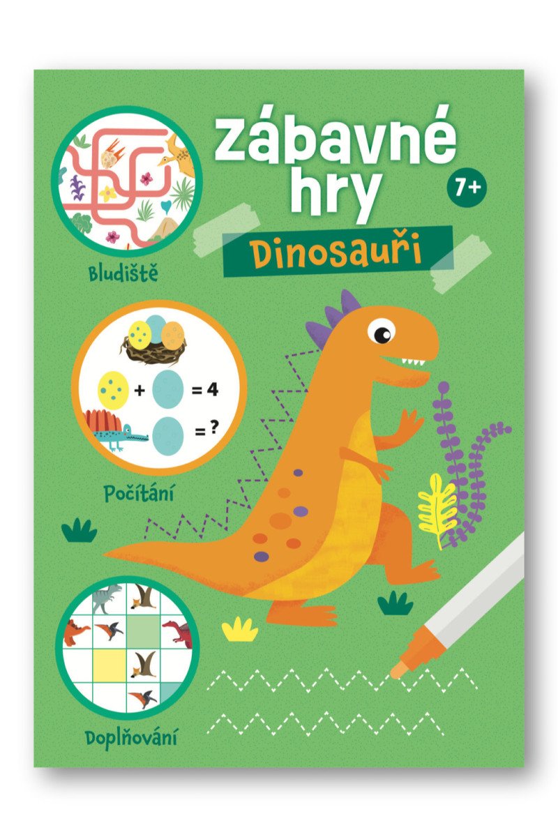 Zábavné hry Dinosauři 5