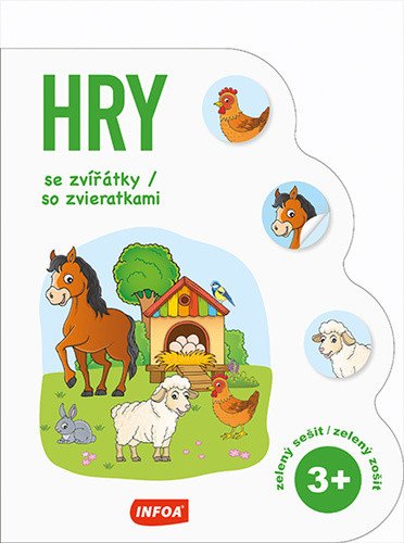 Hry se zvířátky  so zviertatkami 3 - zelený sešit  zelený zošit CZSK vydání