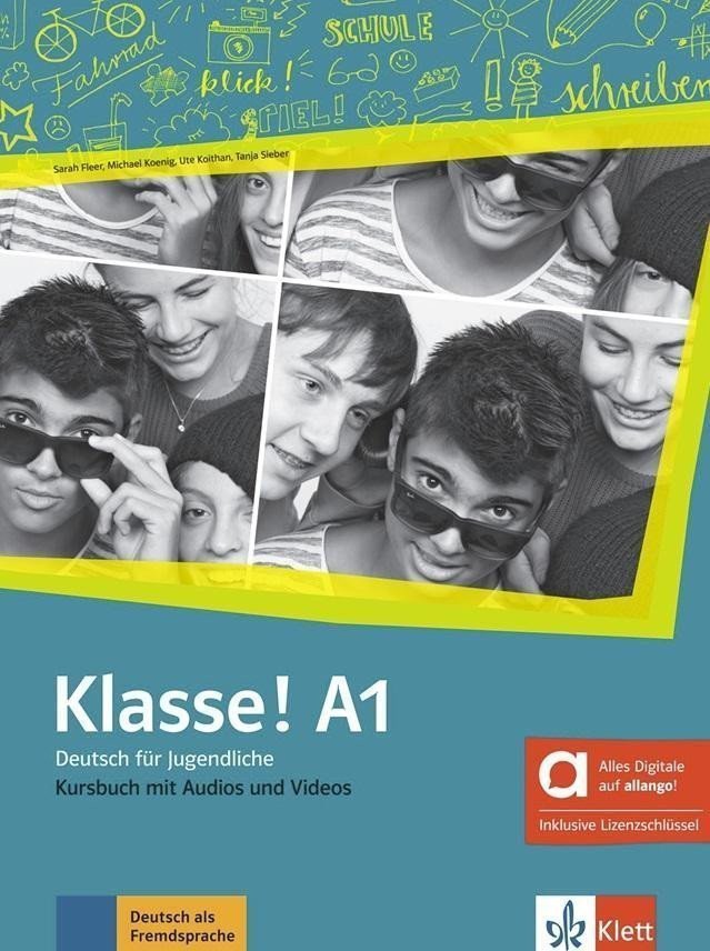 Klasse 1 A1 – Hybride Ausgabe – Kursbuch  MP3Video allangonet  Lizenz 24 Monate