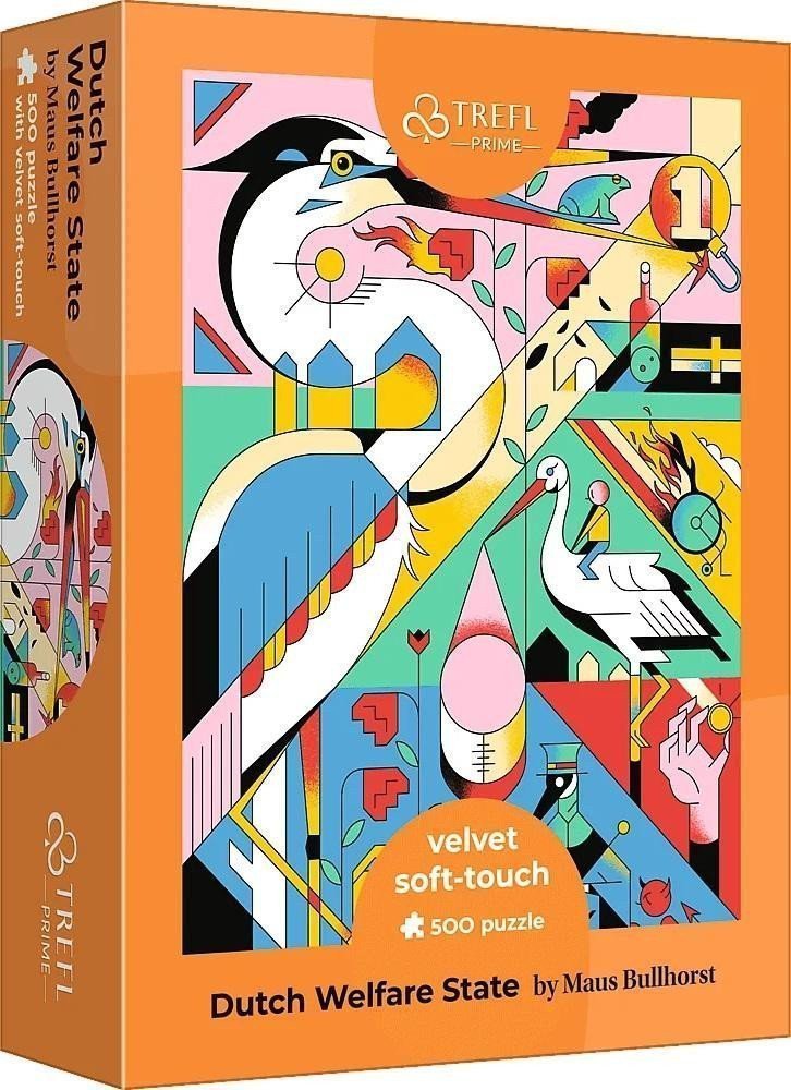 Puzzle Velvet Soft Touch Holandsko - stát blahobytu 500 dílků