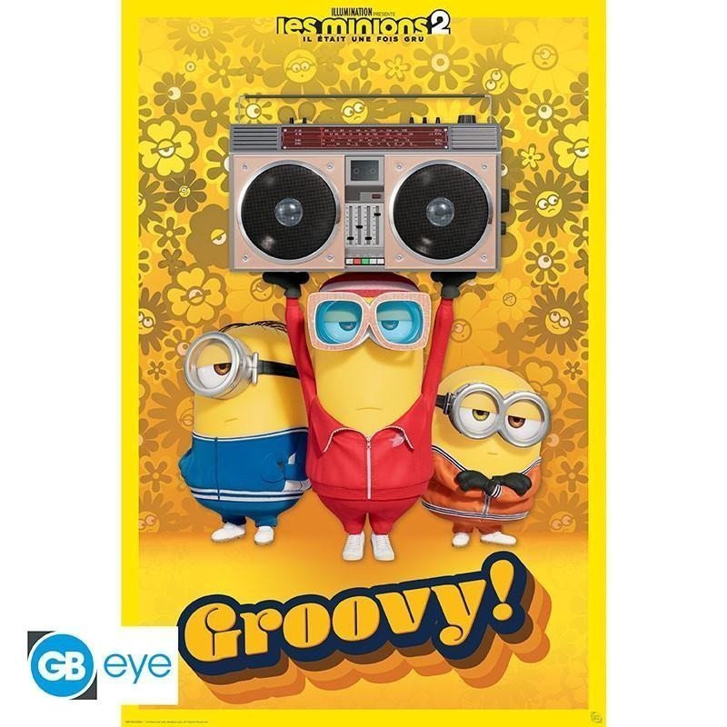 Mimoni Plakát Maxi Groovy 915 x 61 cm