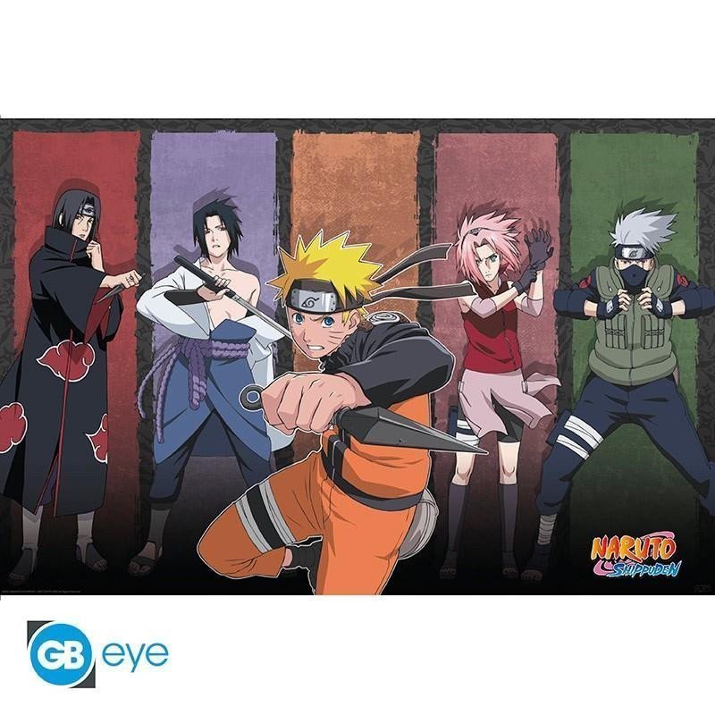 Naruto Shippuden Plakát Maxi Naruto  Allies 915 x 61 cm