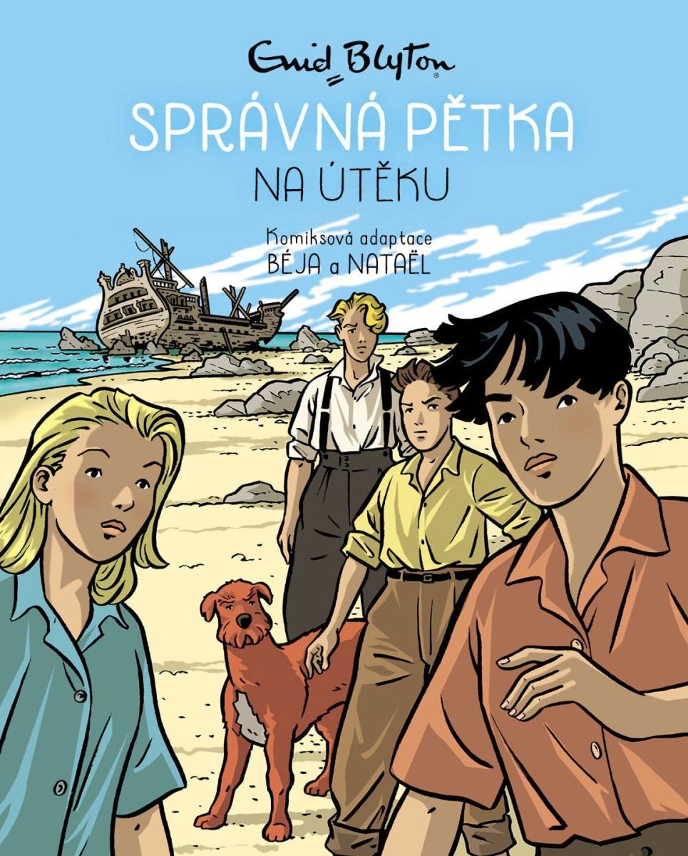 Správná pětka 3 na útěku - komiks – Blytonová Enid
