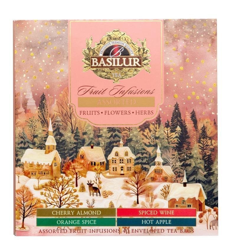 BASILUR Christmas Fruit 40 x18 g