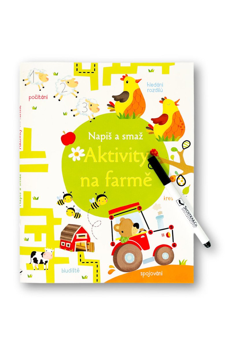 Napiš a smaž - Aktivity na farmě – Robson Kirsteen