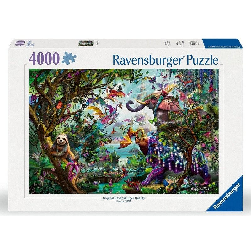Puzzle Tropičtí draci 4000 dílků